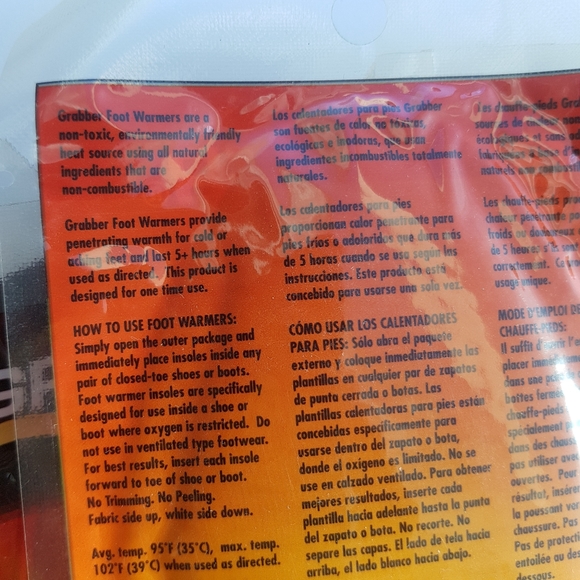 {FWP} [GRABBER] Foot Warmers and Hand Warmers - Picture 5 of 9